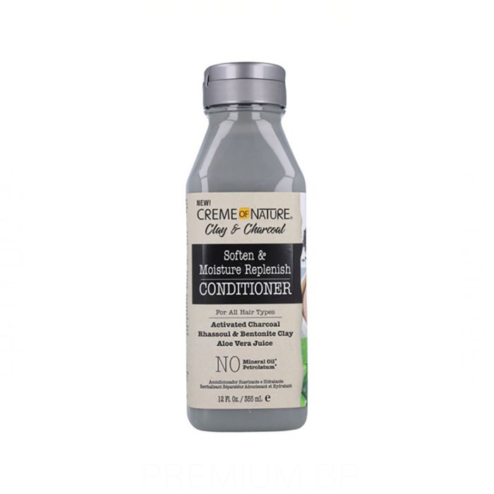 Acondicionador Clay & Charcoal Moisture Replenish Creme Of Nature (355 ml)
