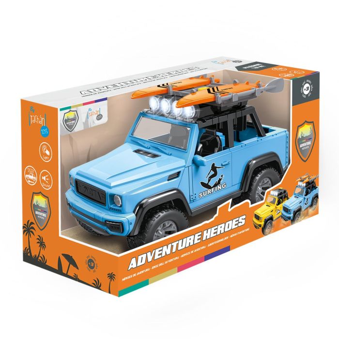 Suv 4X4 Surf Luces-Sonido Heroes De Ciudad 1:16 1