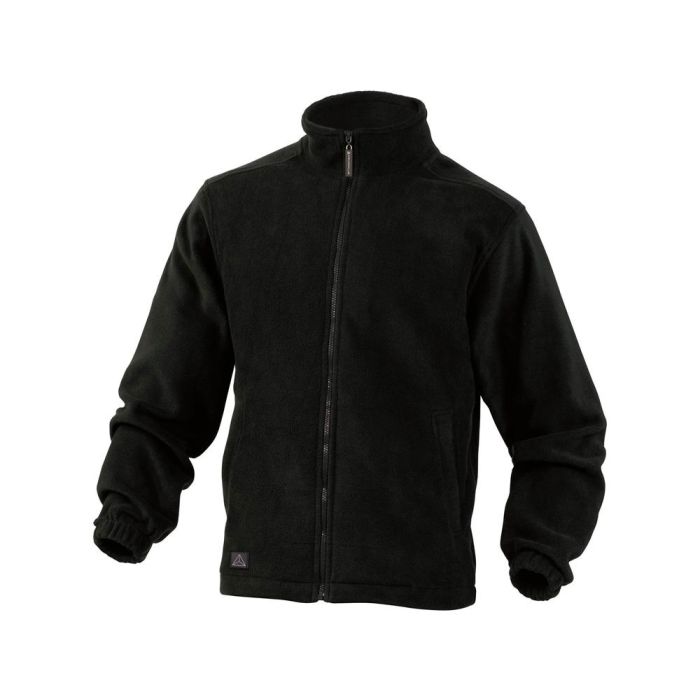 Chaqueta Deltaplus Polar Con Cremallera 2 Bolsillos Color Negro Talla 3XL 1