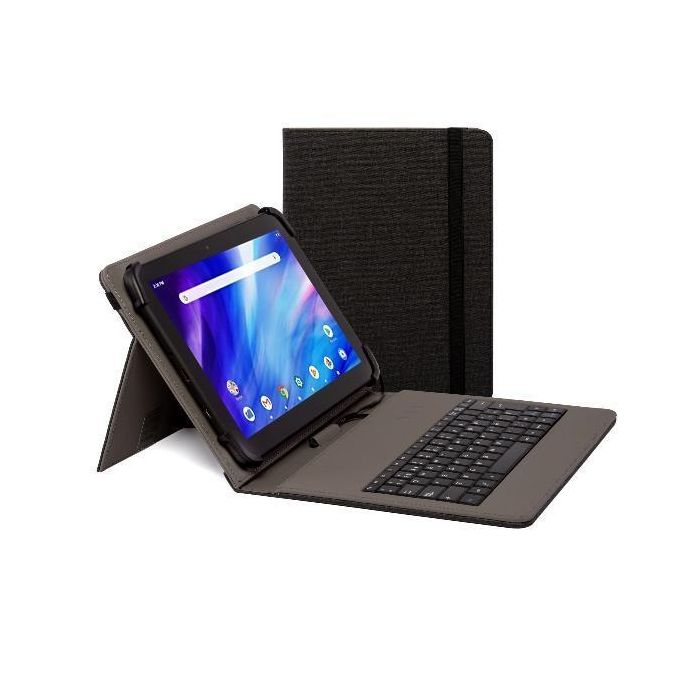Nilox Funda con Teclado para Tablet 9,7" a 10,5" Negra