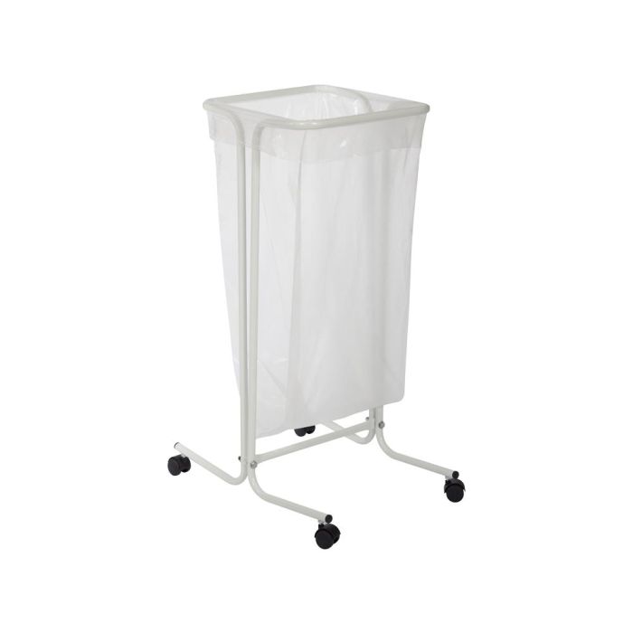 Soporte Cep Para Bolsas De Basura De 110 Litros En Plastico Y Acero Con Ruedas 400x450X853 mm 1