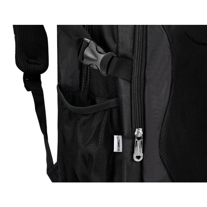 Mochila Para Portatil Q-Connect 18-' Negra 1 Asa 1 Bolsillo Exterior Medidas 330x470X180 mm 8