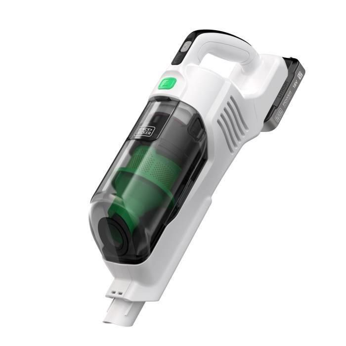 Black & Decker REVSV18D1-QW Aspiradora Escoba Multifunción 36 AW 18V 2.0Ah Blanco 5