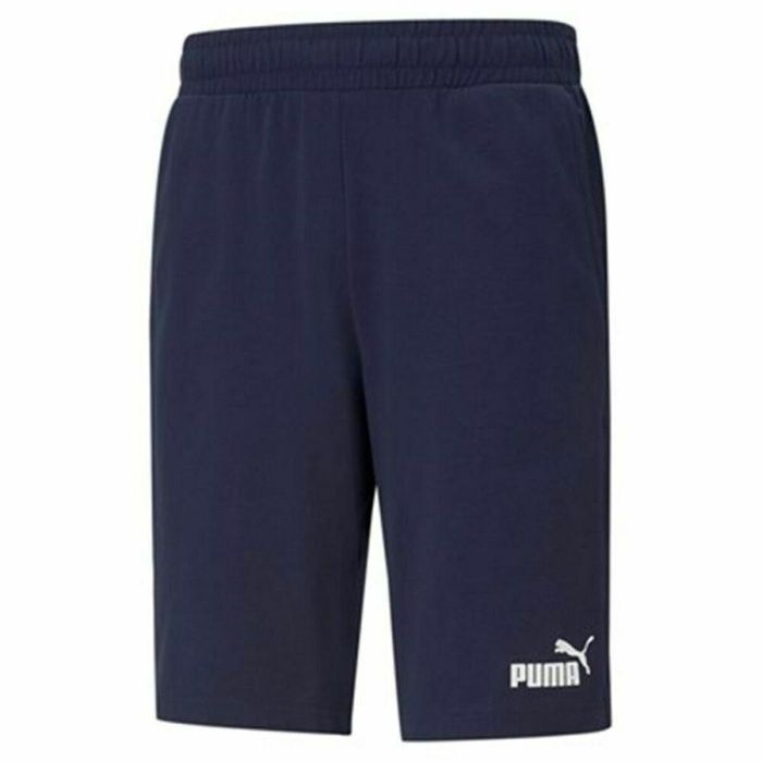 Pantalones Cortos Deportivos para Hombre Puma Azul marino Pantalones Cortos Deportivos para Hombre Puma Azul marino
