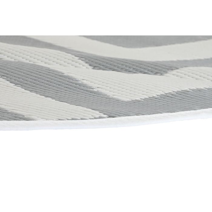 DKD Home Decor Alfombra Gris Claro Gris Oscuro 150 x 150 cm (6 Unidades) 3