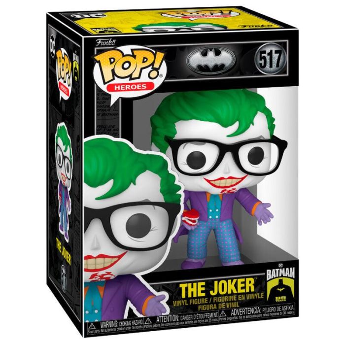 Funko 80687 Pop! Figura de Vinilo El Joker (Con Dientes) DC Comics Batman 85 Aniversario 10,3 cm 0 Funko 80687 Pop! Figura de Vinilo El Joker (Con Dientes) DC Comics Batman 85 Aniversario 10,3 cm 0