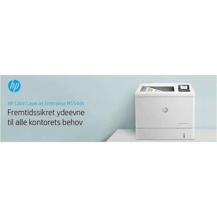 HP Impresora laser color laserJet Enterprise M554dn 38