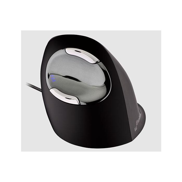 Evoluent VerticalMouse D Ratón Ergonómico Diestro Pequeño USB Sensor Láser DPI Ajustable Alivia Dolor Muñeca