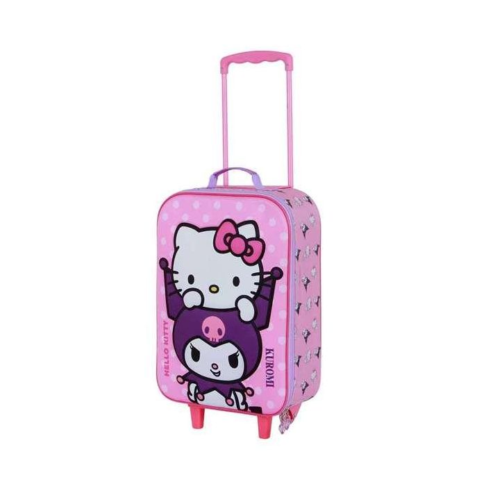 Karactermania Maleta Trolley Hello Kitty Playful 3D Blanda Infantil 33 x 17 x 52 cm 4 Karactermania Maleta Trolley Hello Kitty Playful 3D Blanda Infantil 33 x 17 x 52 cm 4