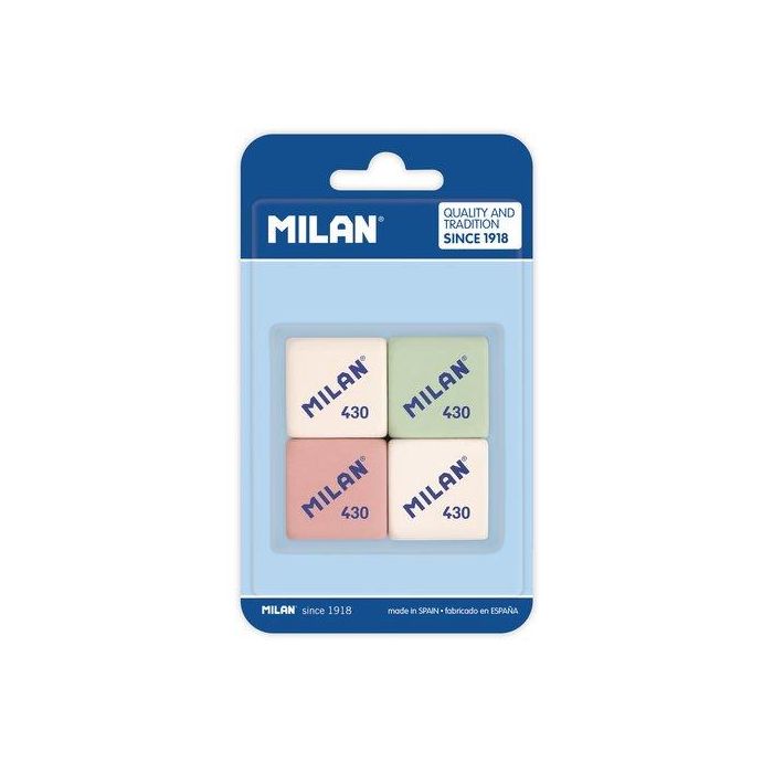 Milan 430 Goma Miga De Pan Blister -4U-