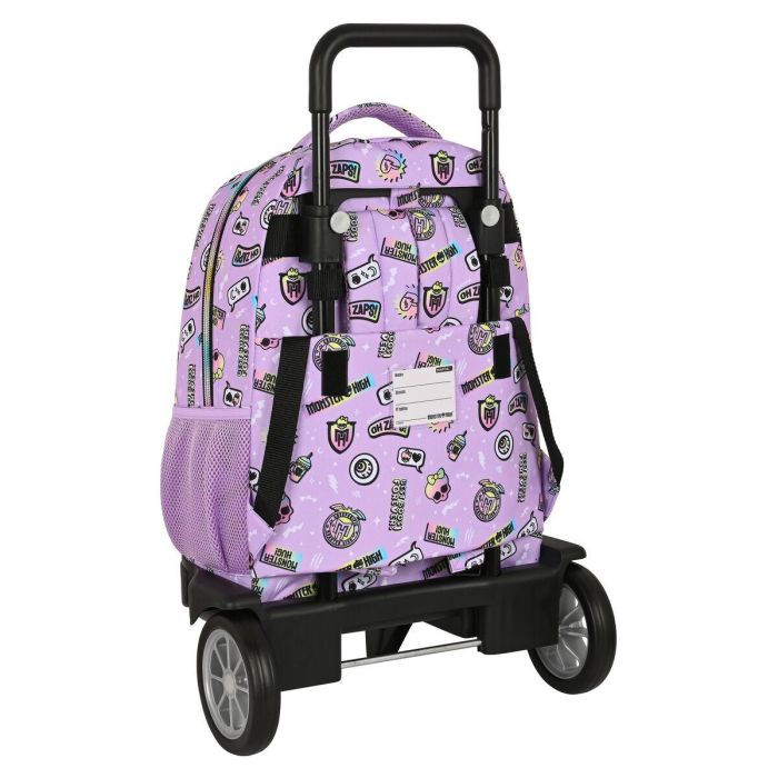 Mochila Safta Con Ruedas Compact Monster High Best Boots 450x330x220 mm 1 Mochila Safta Con Ruedas Compact Monster High Best Boots 450x330x220 mm 1