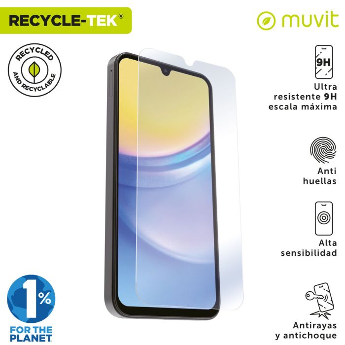 Protector de Pantalla para Móvil Muvit for Change Galaxy A15 4G/5G 4