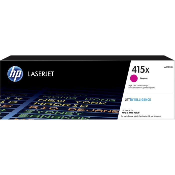 Hp Toner Magenta Laserjet M454 Series - Nº 415X Hp Toner Magenta Laserjet M454 Series - Nº 415X