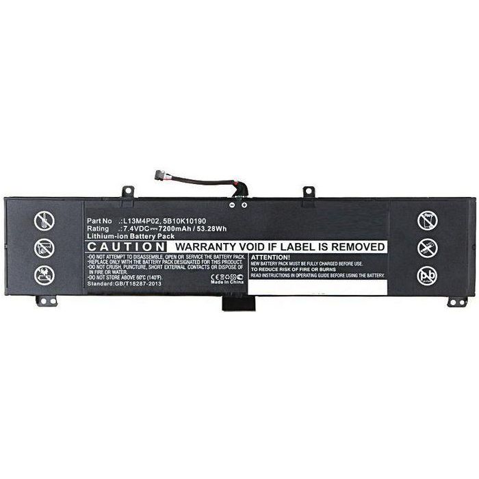 CoreParts Laptop Battery for Lenovo 48Wh Li-ion 7.4V 6400mAh Black, Erazer Y50, Y50-70, Y50-70AM-IFI, Y50-70AM-ISE, Y50-70AS-ISE, Y50-70AT-IF 3 CoreParts Laptop Battery for Lenovo 48Wh Li-ion 7.4V 6400mAh Black, Erazer Y50, Y50-70, Y50-70AM-IFI, Y50-70AM-ISE, Y50-70AS-ISE, Y50-70AT-IF 3