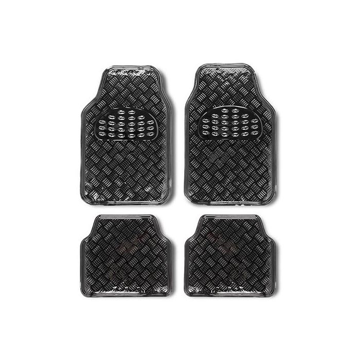 Set de Alfombrillas para Coche BC Corona ALF10131 Universal Negro (4 pcs) 1