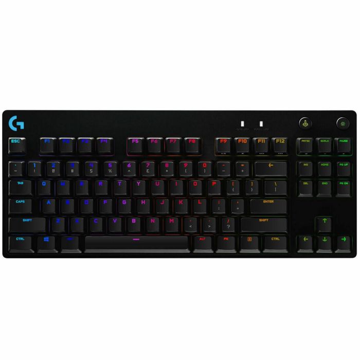 Teclado Gaming Logitech Pro Gaming Negro Qwerty Español QWERTY Inglés EEUU Teclado Gaming Logitech Pro Gaming Negro Qwerty Español QWERTY Inglés EEUU