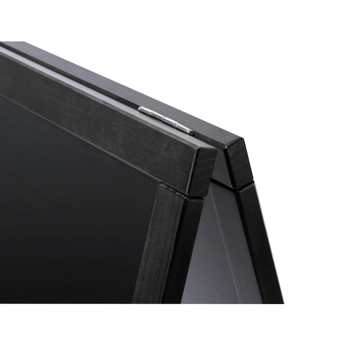 Liderpapel Pizarra Negra Caballete Doble Cara Madera Rotulador 75x135 cm 2