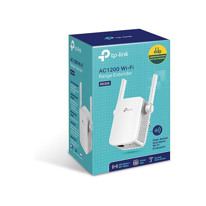 TP-Link RE305 Extensor WiFi Doble Banda AC1200, Amplificador de Señal WiFi de Alta Velocidad para Mejorar Cobertura 2
