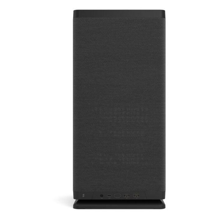 Fractal Design FRA7340172703938 - Caja PC Compacta Mood Black m-ITX con ventilador de 180mm y puerto USB 3.1 Tipo C