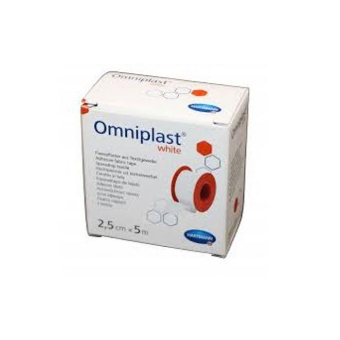 Esparadrapo Omniplast 5x1,25 cm Tela Blanco Hartmann