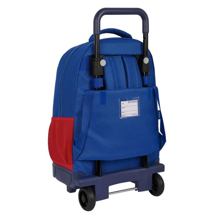 Mochila Safta Grande Con Ruedas Compact Extraibles F.C. Barcelona 2 Equipacion 23-24 220x330x450 mm 2