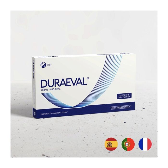 Pastillas para Erección MSR LABORATORIOS DURAEVAL 2