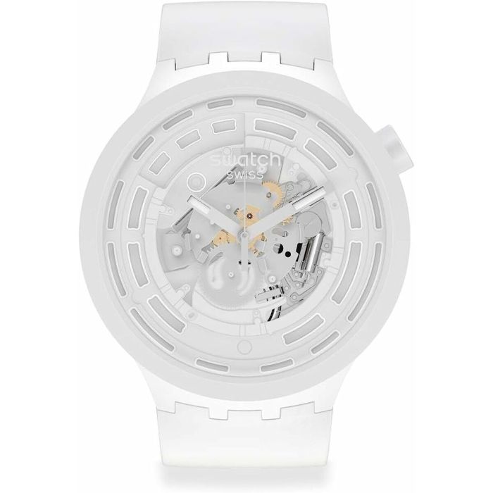 Reloj Infantil Swatch BIOCERAMIC C-WHITE (Ø 47 mm)