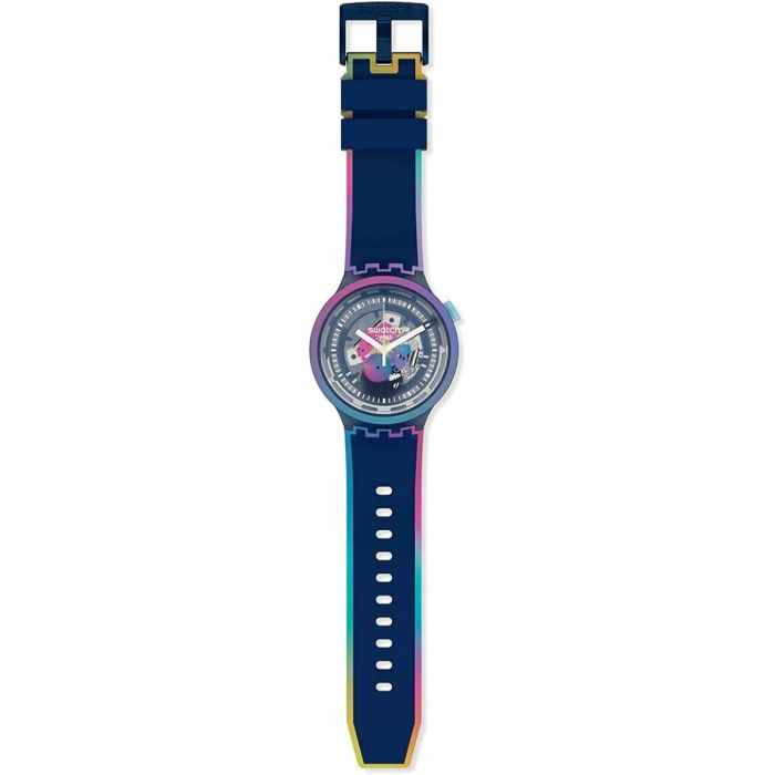 Reloj Hombre Swatch Blue Skeleton (Ø 47 mm) 1
