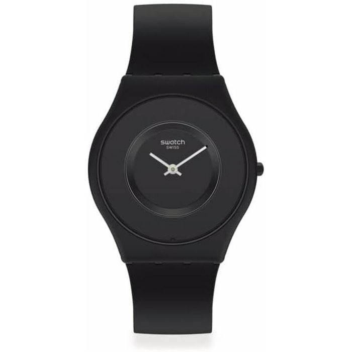 Reloj Unisex Swatch SS09B100 Negro (Ø 34 mm) 7 Reloj Unisex Swatch SS09B100 Negro (Ø 34 mm) 7