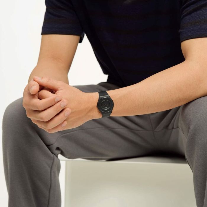 Reloj Unisex Swatch SS09B100 Negro (Ø 34 mm) 2 Reloj Unisex Swatch SS09B100 Negro (Ø 34 mm) 2