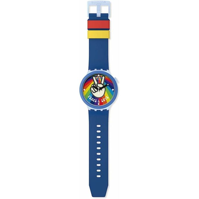 Reloj Hombre Swatch PEACE HAND LOVE (Ø 47 mm) 3