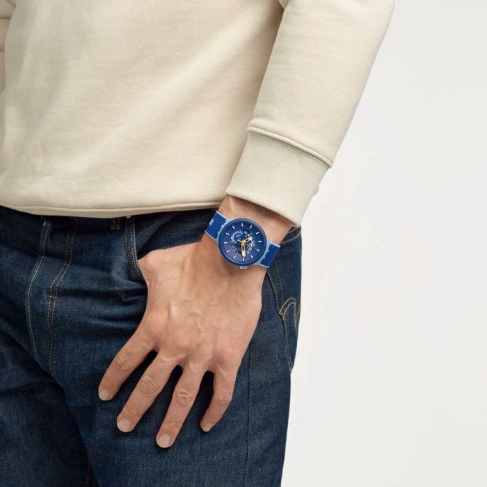 Reloj Hombre Swatch BOUNCING BLUE (Ø 47 mm) 2