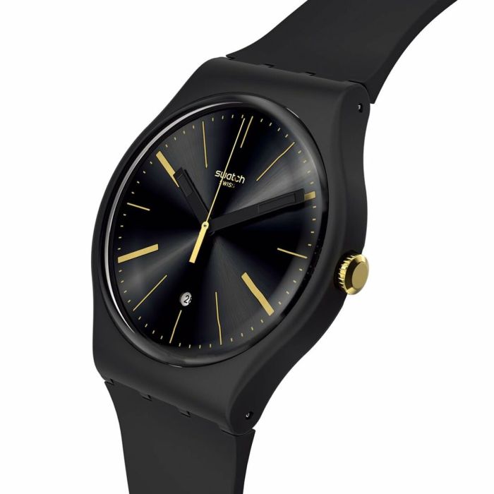 Reloj Unisex Swatch SO29B403 Negro 3