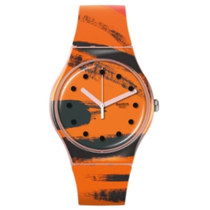 Reloj Hombre Swatch SUOZ362 Naranja