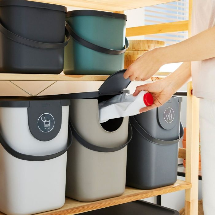 Cubo contenedor Rotho Verde Plástico 1