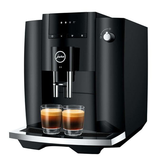 Cafetera Superautomática Jura E4 Negro 1450 W 15 bar 4 Cafetera Superautomática Jura E4 Negro 1450 W 15 bar 4