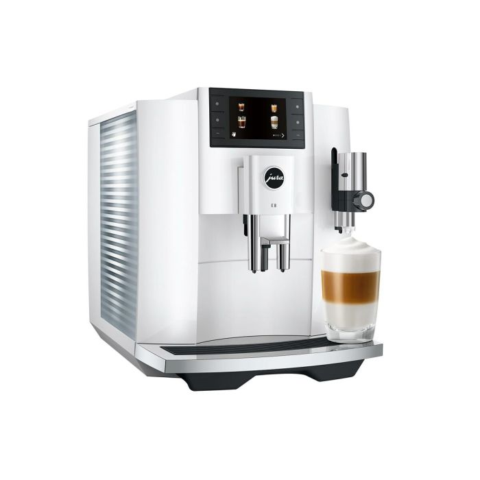 Cafetera Superautomática Jura E8 Piano White (EC) Blanco 1450 W 15 bar 1,9 L 8 Cafetera Superautomática Jura E8 Piano White (EC) Blanco 1450 W 15 bar 1,9 L 8