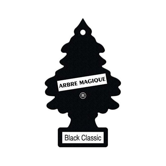 Ambientador para Coche Arbre Magique Black Classic Pino