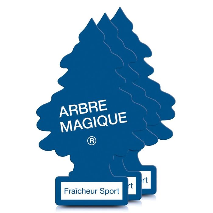 Ambientador para Coche Arbre Magique Sport Pino Naranja (3 Unidades)