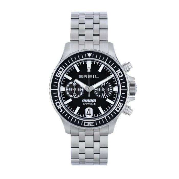 Reloj Hombre Breil TW2012 Negro Plateado