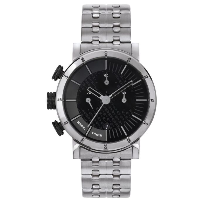 Reloj Hombre Breil EW0469 Negro Plateado (Ø 43 mm) Reloj Hombre Breil EW0469 Negro Plateado (Ø 43 mm)