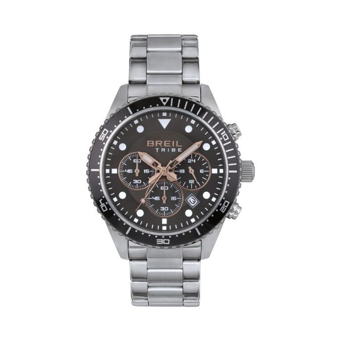 Reloj Hombre Breil EW0506 Negro Plateado