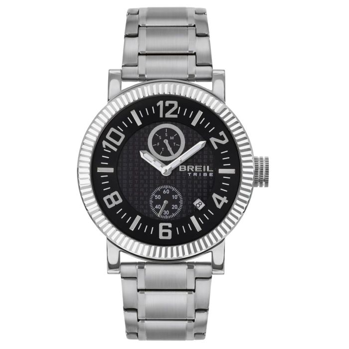Reloj Hombre Breil EW0589 Negro Plateado (Ø 43 mm) Reloj Hombre Breil EW0589 Negro Plateado (Ø 43 mm)