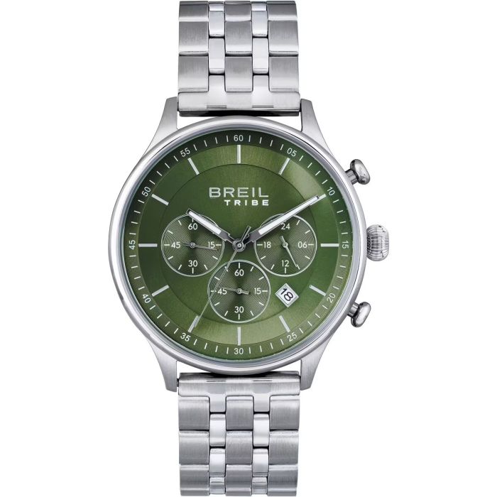 Reloj Hombre Breil EW0641 Verde Plateado