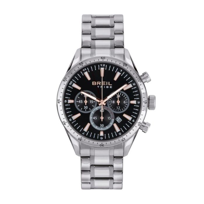 Reloj Hombre Breil EW0657 Negro Plateado