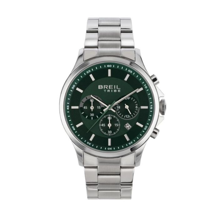 Reloj Hombre Breil EW0660 Verde Plateado (Ø 43 mm)