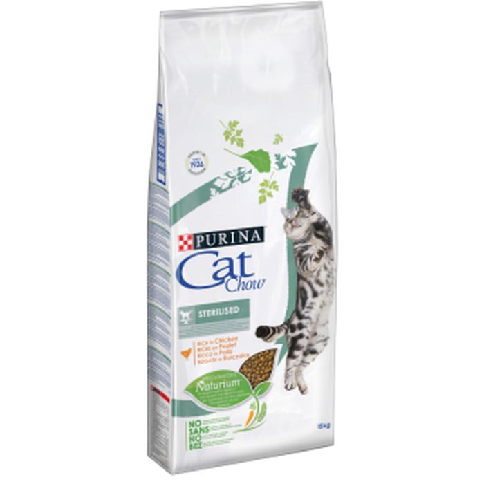 Comida para gato Purina CAT CHOW STERILISED Adulto Pollo 1,5 Kg 0 Comida para gato Purina CAT CHOW STERILISED Adulto Pollo 1,5 Kg 0