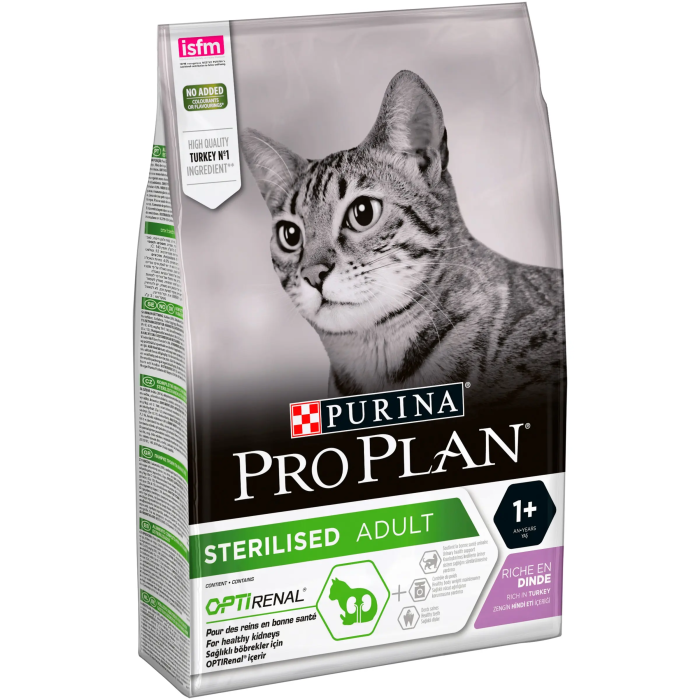 Purina Pro Plan Feline Adult Sterilised Pavo 3 kg
