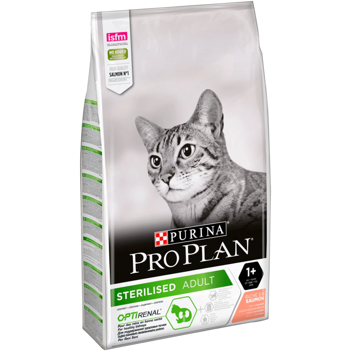 Purina Pro Plan Feline Adult Sterilised Salmon 10 kg