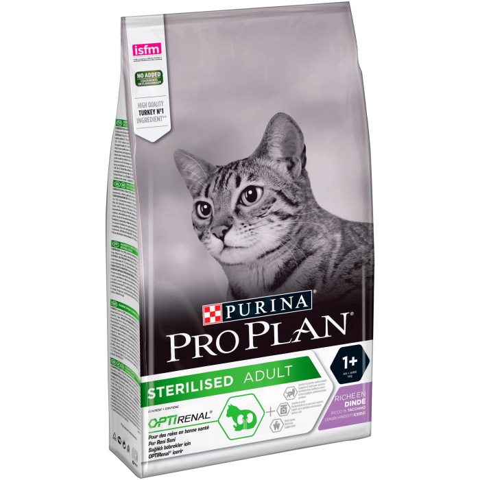Purina Pro Plan Feline Adult Sterilised Pavo 1,5 kg